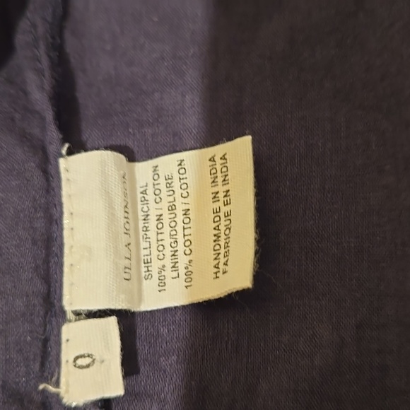 Ulla Johnson Peasant Slouchy Maxi Dress. Navy Blue. Size 0 - Picture 14 of 15